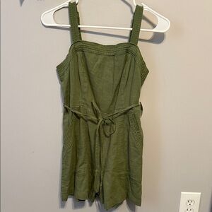 Old Navy Women's Olive Green Romper